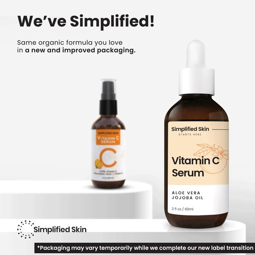 Vitamin C Face Serum 20% - Antioxidant Facial Serum - w/Hyaluronic Acid Serum for Face, Vitamin E & Ferulic Acid - Hydrating Serum Targets Age & Wrinkles - Vitamin C Serum for Skincare 2Oz