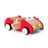 Hape Dollhouse Family Car | Wooden Dolls House Car Toy, Push Vehicle Accessory for Complete Doll House Furniture Set Red, L: 8.9, W: 3.5, H: 5.1 inch