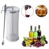 Gekufa Hop Filter 4 x 10 Inch Hop Spider 300 Micron Mesh Stainless Steel Strainer with Spoon for Home Beer Brewing Kettle Homebrew Hop Strainer