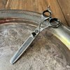 Saki Makoto Hair Thinning Shears for Professionals - Great for Stylists, Barbers and Hairdressers - Japanese 440C Steel