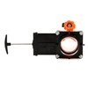 Camco Rhino Blaster Pro Camper/RV Tank Rinser | Features 45-Degree Angled Clear Elbow & Gate Valve | Includes Vacuum Breaker for Backflow Prevention & 4-Prong Bayonet Swivel Fitting (39086)
