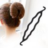 Braiding Tools,4/9Pcs Hair Bun Maker, Hair Braiding Clip Tool Styling Disk Twist Tools Kit Diy Hair Style Accessories 3 Types