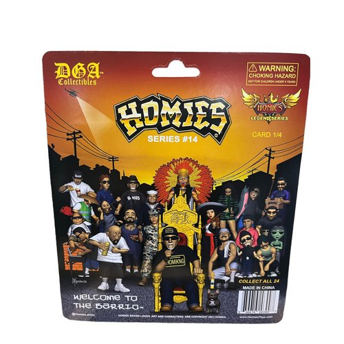 Homies Series #14 Collectible Figures Card #4 of 4