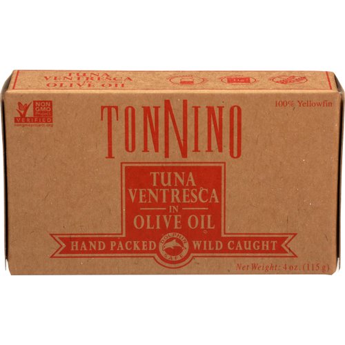 Tonnino Tuna Ventresca In Olive Oil Fad, 4.05 oz