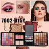 FantasyDay Makeup Sets, Multifunction Makeup Palettes with Mirror, 72 Color Eyeshadows/Compact Powder/Sequins/Bronzing Powder/Highlighter/Lip Color, Makeup kit for Women Full Kit - #D