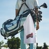 Style In Print Golf Towel Scuba Cotton Bag Accessories White