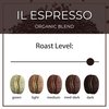 The Bean Organic Coffee Company Il Espresso, Classic Dark Roast, Whole Bean Coffee, 16-Ounce Bags (Pack of 2)