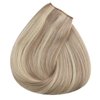 Sunny Wire Hair Extensions Blonde Highlights Wire Human Hair Extensions Pastel Pink Blonde Highlight Bleach Blonde Invisible Fish Line Hair Extensions Blonde for Women Hair Extension 80G 12Inch