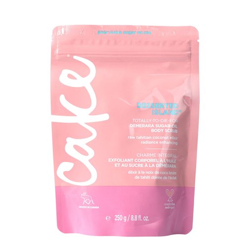 Cake Beauty Desserted Island Demerara Sugar-Oil Body Scrub (Pack of 3)