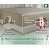 Luxuriously Soft Twin Fitted Sheet, 600 Thread Count Cooling Sheets, Sateen Weave, 100% Cotton Sheets, No-Pop Elastic for Snug Fit, Deep Pocket Bottom Sheet with Head & Foot Tag (Taupe)