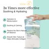 YoungMe Soothing Glam Korean Sheet Mask Pack - Soothing & Hydrating Facial Mask with Aloe Vera & Cica - Hypoallergenic Sheet Mask for All Skin Types | 25g x 6 sheet mask pouch set