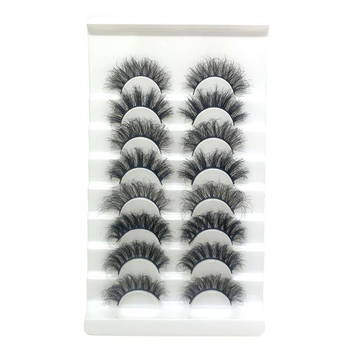 Lifernilash False Eyelashes Wispies Natural Look 3D Faux Mink Lashes Pack 8 Pairs Styles Mixed Soft Reusable Fake Eyelashes (MIXED3)