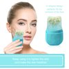 WMKGG Ice Roller for Face, Ice Facial Roller for Face and Eye, Reusable Silicone Molder Facial Treatment Tools(Blue)