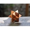 Shooting Star Puzzle: 3D Brain Teaser Wooden Puzzle for Adults Classic Handheld Interlocking STEM Skill Builder Interlocking Game Educational Problem-Solving Game
