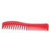 Detangling Comb, Plastic Wide Tooth Hair Comb Durable for Salon Use for Home(red)