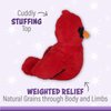 1i4 Group Warm Pals - Cardinal - Cozy Lavender Scented Plush Toys - Stuffed Animal - Coolable Bedtime Comfort Plushie