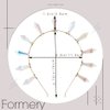 Formery Spiked Halo Crown Headpiece Gold Clear AB Crystal Prism Tiara Headband Handmade Hair Accessories for Women and Girls