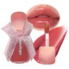DENESTUP 6Pcs Clear Oxygen Lip Glaze, Hydrating Lip Gloss Jelly Lipstick, Moisturizing & Plumping Water Lip Stain Waterproof Long Lasting Cute Makeup for Girls