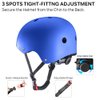 JBM Skateboard Helmet - Lightweight, Adjustable & Design of Ventilation Skate Helmet for Scooter, Roller Skate, Inline Skate
