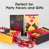 24 Pack Mickey Minnie Party Favor Bags Paper Goodie Bags - Treat Candy Bag for Kids' Minnie Mickey Theme Party, Boys Girls Mickey Birthday Party Supplies Gift Bags with Stickers for Party Decorations