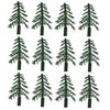 HAOHIYO Evergreen Trees for Cake and Cupcake Decorating (12-Pack)