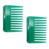 Mini Wide Tooth Comb,Small Travel Purse Comb Hair Detangling Comb Beard Comb Pocket Comb for Curly Wet Dry Hair,Detangler Comb Styling Comb for Men Women Handmade of Cellulose