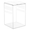 NANEEZOO Magnetic Acrylic Reptile Cage, 6"x6"x9" Tall Enclosure Transparent Reptile Breeding Box Terrarium Tank for Tarantula Scorpion Sling Isopods Invertebrates Insect Mantis