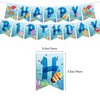 Under the Sea Party Decorations, Sea World Birthday Party Supplies Decorations, Sea World Party Supplies Includes Happy Birthday Banner, Cake Topper, Cupcake Toppers, Latex Balloons