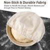 2 Pcs Banneton Liner, Bread Proofing Basket Cloth Liner, Universal Banneton Proofing Baskets Liners, Washable Quick-Dry Bread Baskets Liners, Reusable Durable Bowl Covers for Breads Proof