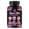 Angry Supplements Clear Skin Complex w. Resveratrol, Acai, Green Tea, Grape Seed & Vitamin C for Skin, Hair & Nail Health Beauty Blend (60ct/1-Bottle)