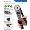 JRready Deutsch Crimp Tool,ST2169 Deutsch Crimping Tool for DT,DTM,DTP and Amphenol AT ATP ATM Series Size 16 20 12 Solid Pin&Soc Contacts,Closed Barrel Crimp Tool with Three Positioners