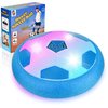 Nazano LED Hover Soccer Ball, Air Soccer Indoor Floating with LED Light, Indoor Soccer Game for Young Boys and Girls, Birthday Gifts for Young Kids, Toys Gifts for Ages 3-12 (Blue)