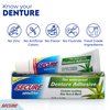 Secure Sensitive Gums Waterproof Denture Adhesive Zinc Free with Aloe Vera & Myrrh - Extra Strong 12 Hour Hold - 1.4 oz