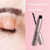 Fulash Mascara, Washable Mascara, Lengthening Mascara, 3D Fibre Lash Mascara, Volumizing, Smudge-Proof, Vegan Formula Mascara Brown 6ml