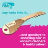 Pikk-it -As Seen on TV- Vacuum hair brush cleaner gadget designed for removing tangled hairs and fibres from vacuums and hairbrushes, super hairbrush cleaner rake - remove every brush hair in seconds