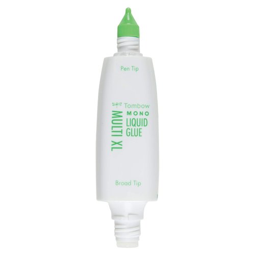 Tombow 52195 MONO Multi XL Liquid Glue, 1.76 Ounce Each, 10-Pack. Value Size, Multi-Purpose Glue with Dual Tip Dispenser.