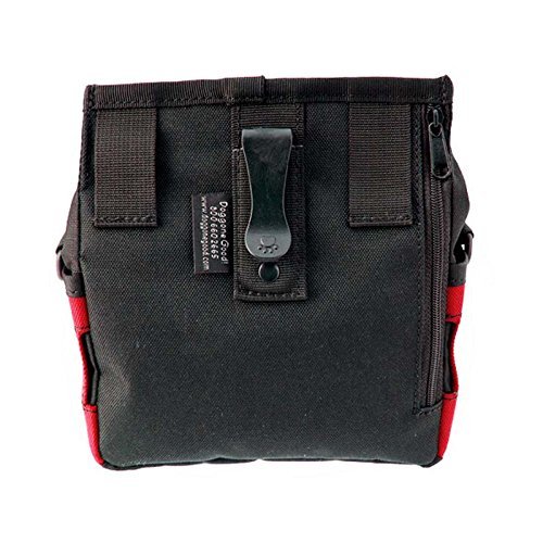 Doggone Good Rapid Rewards Deluxe Dog Training Bag with Belt (Red)
