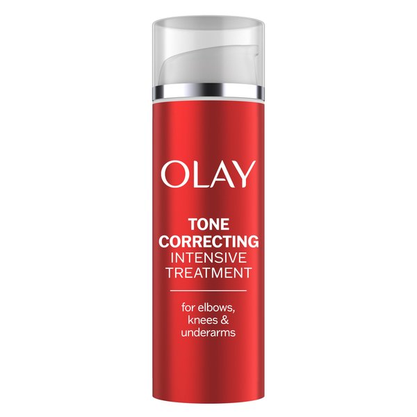 Olay Tone Correcting Intensive Treatment Serum for Elbows Knees & Underarms with Niacinamide, Vitamin B3 Complex, Deeply Hydrates, Evened Skin Tone, 1.7 fl oz
