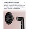 Diffuser Attachment for Shark FlexStyle Hair Dryer, Styling Tool for Wavy, Curly, Coily Hair, Enhance Natural Curls Accessories for Flex Style Blow Dryer Styler