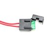 iJDMTOY Universal Fit 4-Output Relay Harness Wire Kit with LED Indicator ON/Off Switch Compatible with Automtive Driving Light, Fog Light, Retrofit, Off-Road Lighting, etc