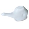 QwikFlo Light-Weight Neti Pot Sinus Rinse Kit- Compact Neti Pot for Kids and Adults - Travel Friendly Nose Wash Netty Pot - White