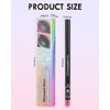 Colored Glitter Eyeliner Pencil, Chameleon Matte Metallic Eyeliner Pen Eyeshadow, Pink Shimmer Retractable Eyeliner Waterproof Smudge-proof, Highlighter Gel Eye Liner with Sharpener Gift for Women-02