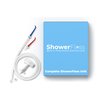 SHOWER FLOSS Water Dental Flosser - Convenient for Teeth, Attaches to Your Shower Head - Easy Installation, Adjustable Temperature & Pressure - Dentist Recommended