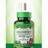 Cranberry Concentrate Capsules 30,000mg | Plus Vitamin C | Non-GMO & Gluten Free Supplement | Triple Strength Support Pills | by Nature's Truth