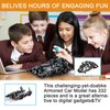LILCRUIBAO Erector Sets for Boys Age 8 9 10 11 12-16 and Older, 332 Pcs Batman Model Car Building Set for Kids Ages 8-12 Year and Up Metal STEM Educational Toy for Kids Boys Girls or Adults
