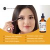 Kate Blanc Cosmetics Organic Castor Oil (4oz). 100% Pure, Cold Pressed, Hexane Free in a Glass Bottle. Stimulate Growth for Eyelashes, Eyebrows, Hair. Skin Moisturizer & Oil Cleanse with Starter Kit