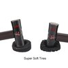 DJCRAWLER Super Soft Sticky 1.0 Wheel Tires Mud Tires 60 * 25mm for 1/18 1/24 RC Crawler Axial SCX24 FMS FCX24 Enduro24 Bronco Defender K10 RC Car Upgrade Wheel Parts
