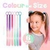 Dreamlover Hair Extensions for Kids, Crazy Hair Day Accessories, Braided Ponytail Extension for Girls, 12 Pieces