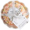 Via Mercato Primavera Spring Blossoms Collection Soap & Dish Set, Peach Blossom, 100 g