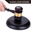Gavel and Block Set, Wooden Handcrafted Judge Hammer Gavel Sound Block for Lawyer Judge Auction Sale,Gavel and Block Set Personalized Judge Hammer